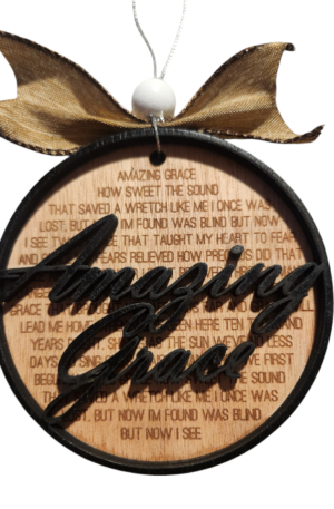 Amazing Grace Ornament