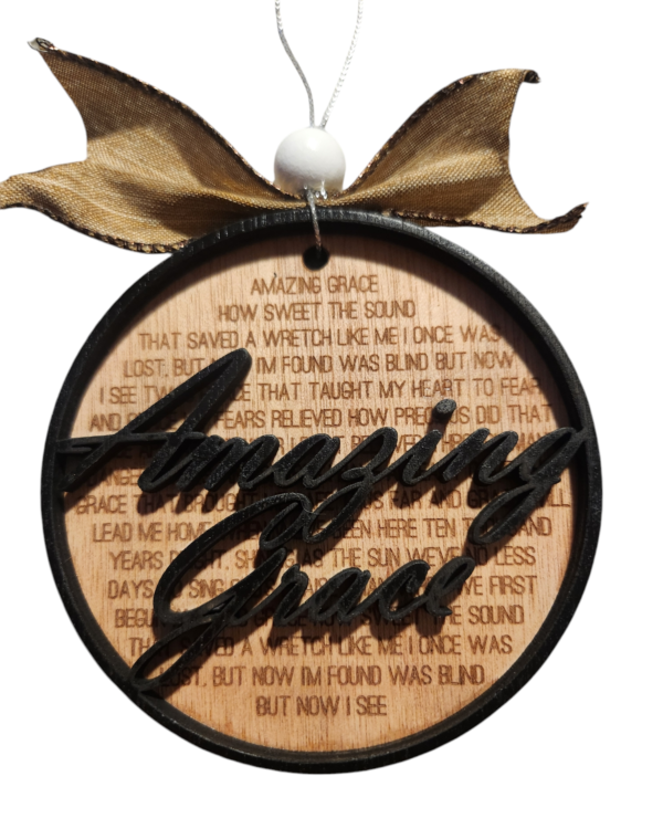 Amazing Grace Ornament