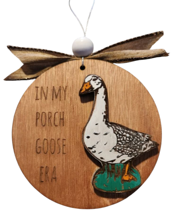 Porch Goose Era Ornament - Image 3