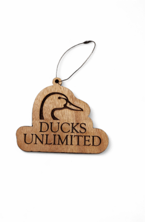 Ducks Unlimited Wooden Ornament