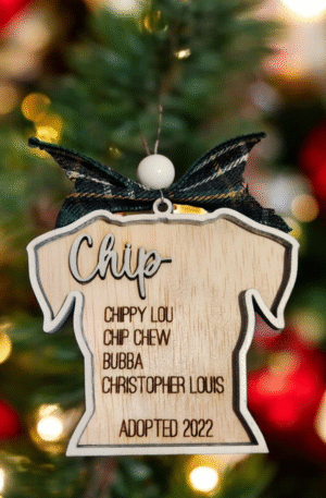 Dog nickname Ornament