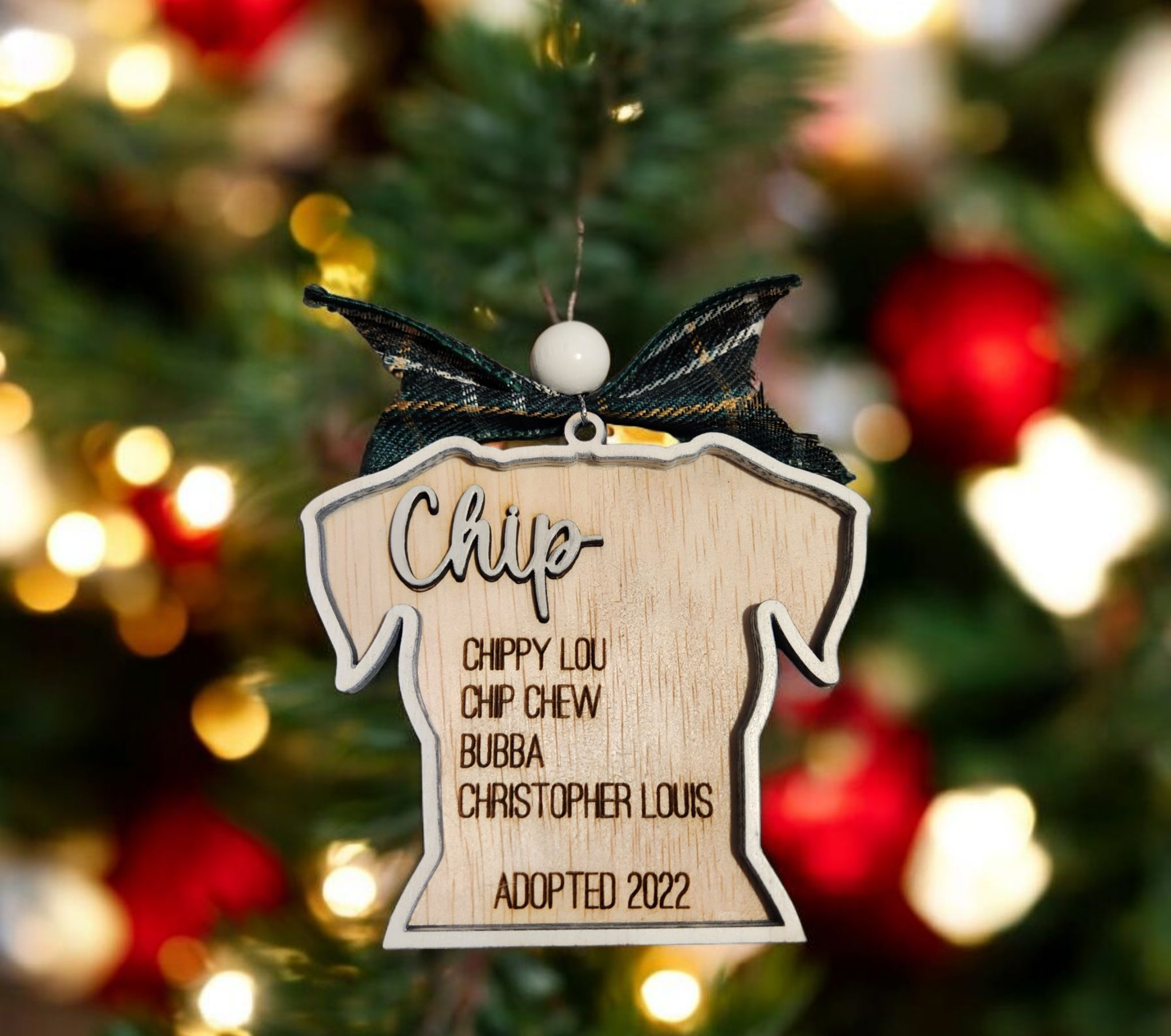 Dog nickname Ornament