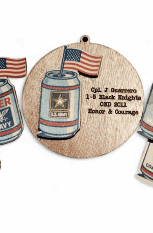 Beer Can Branch Ornament