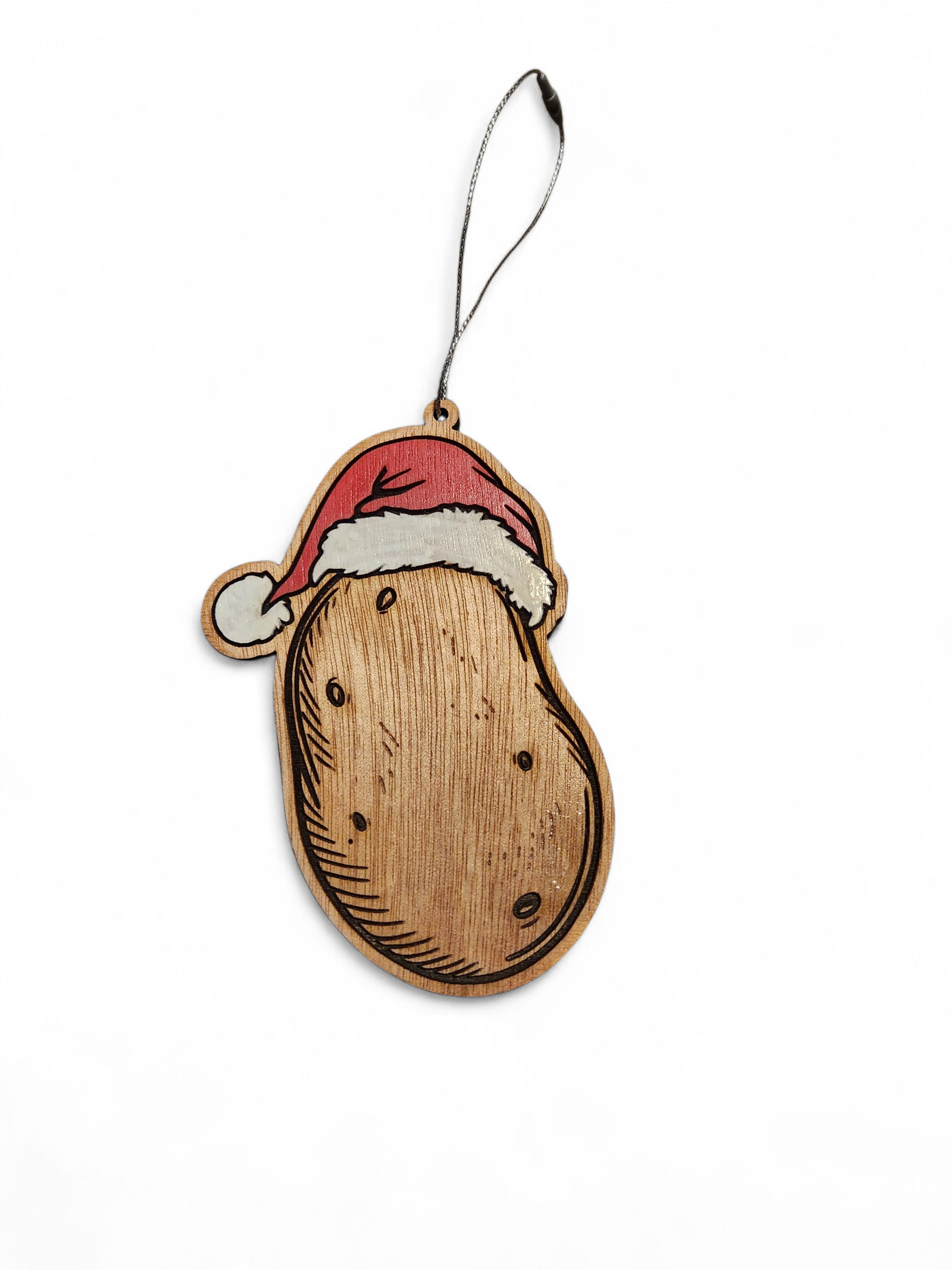 Festive Potato Christmas Ornament