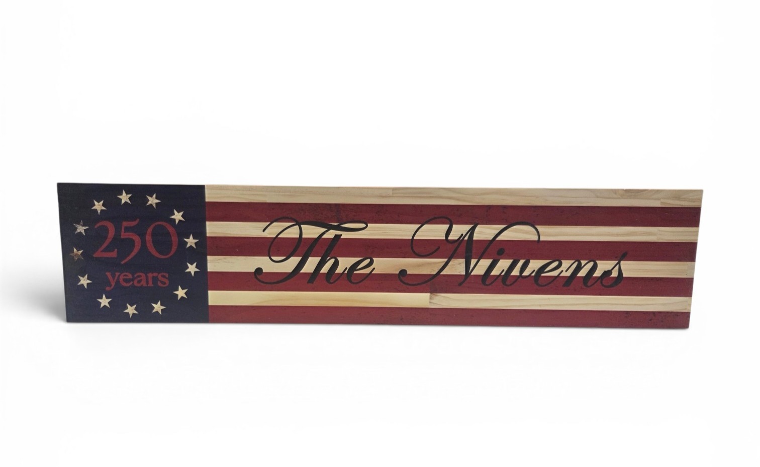250th Anniversary Family Flag Sign - Image 2