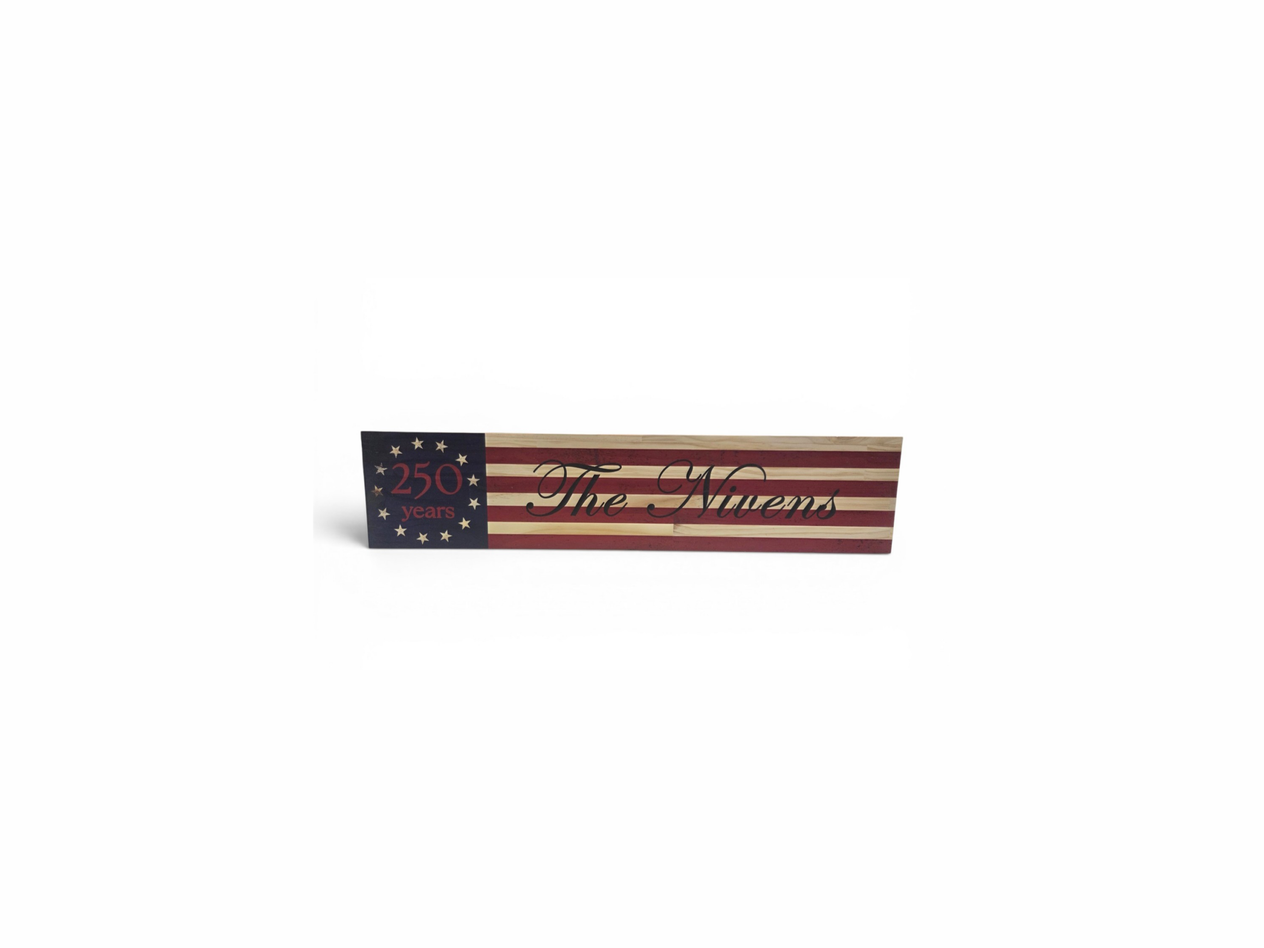 250th Anniversary Family Flag Sign - Image 3