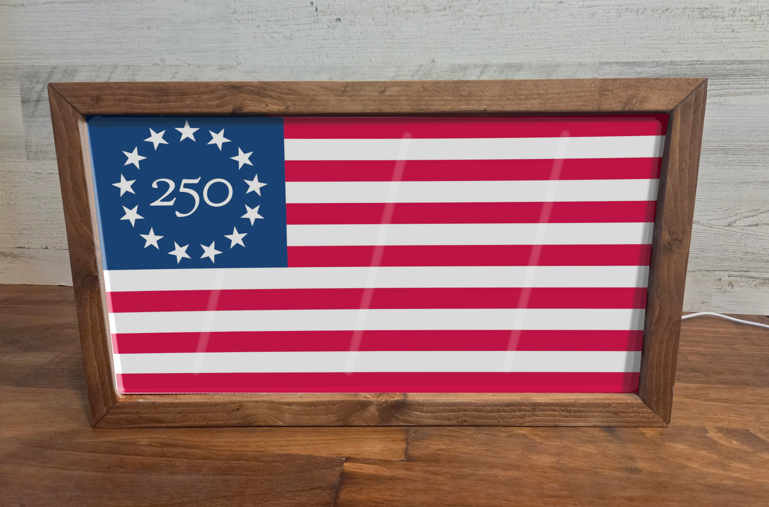 Betsy Ross 250th Anniversary Lightbox - Image 2